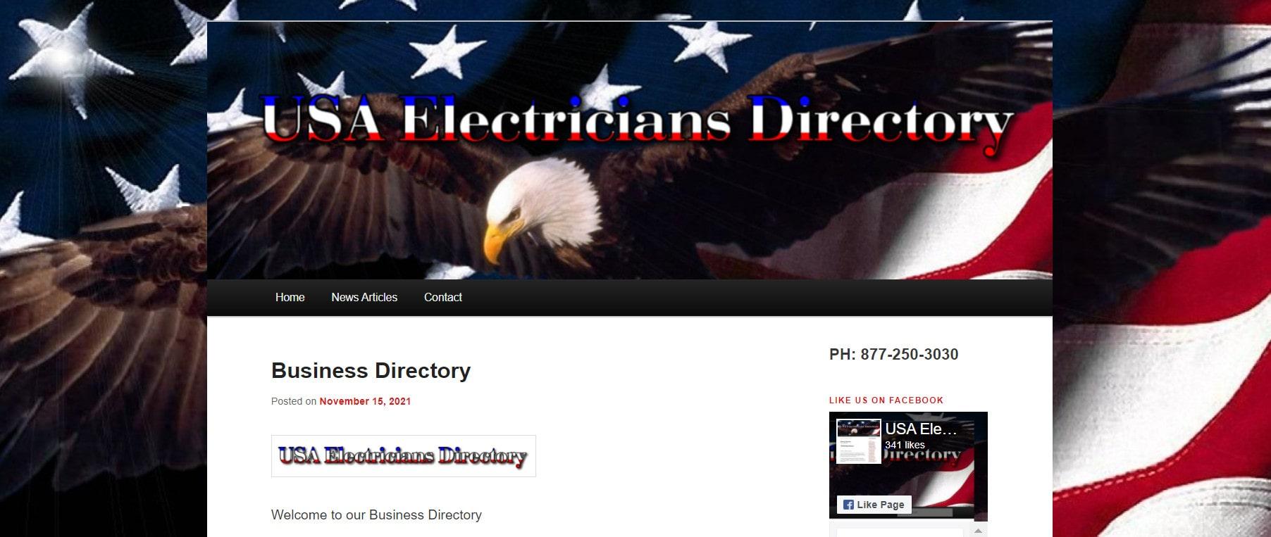 USA Electricians Directory Com
